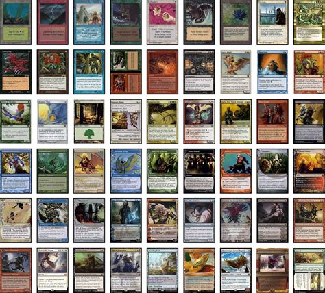 Online tool for creating magic cards